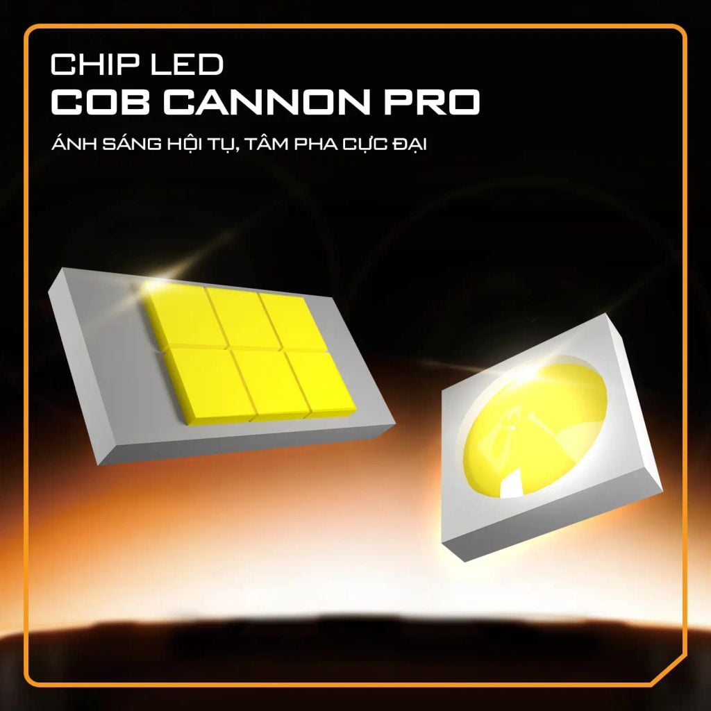 Bi LED Aozoom Lion King Pro – Đèn Bi Pha Ô Tô
