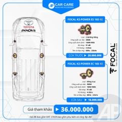 Độ loa ô tô Toyota Innova Cross (6 loa)