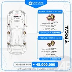 Độ loa ô tô Toyota Yaris Cross (6 loa)