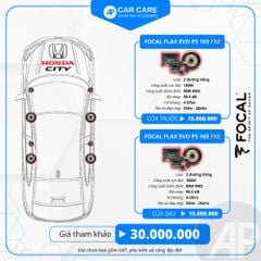 Độ loa ô tô Honda City 2025 (8 loa)