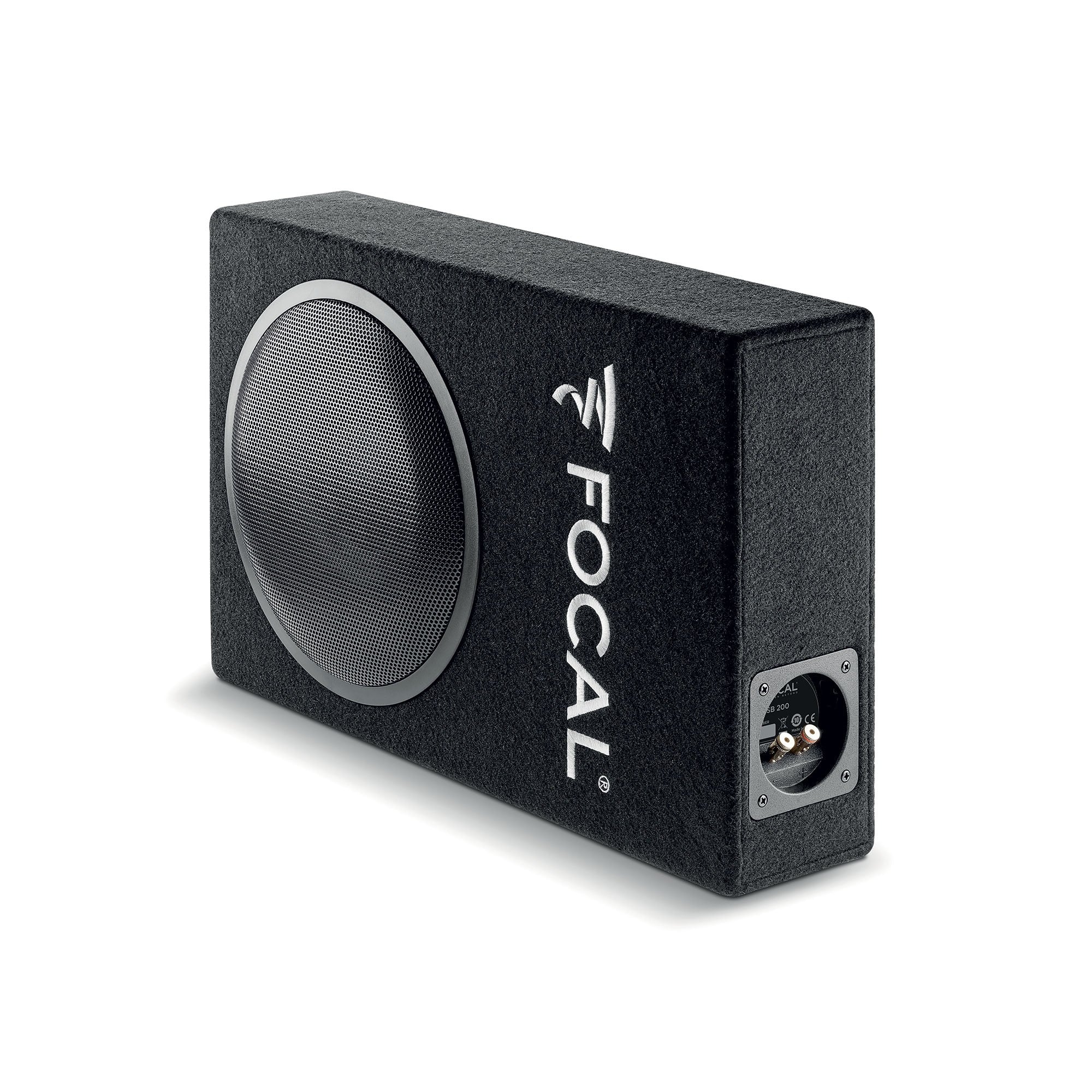 Loa SUB hơi ô tô Focal PSB 200 - chi tiết cấu tạo và vật liệu