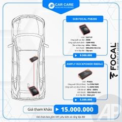 Loa SUB hơi ô tô Focal PSB 200