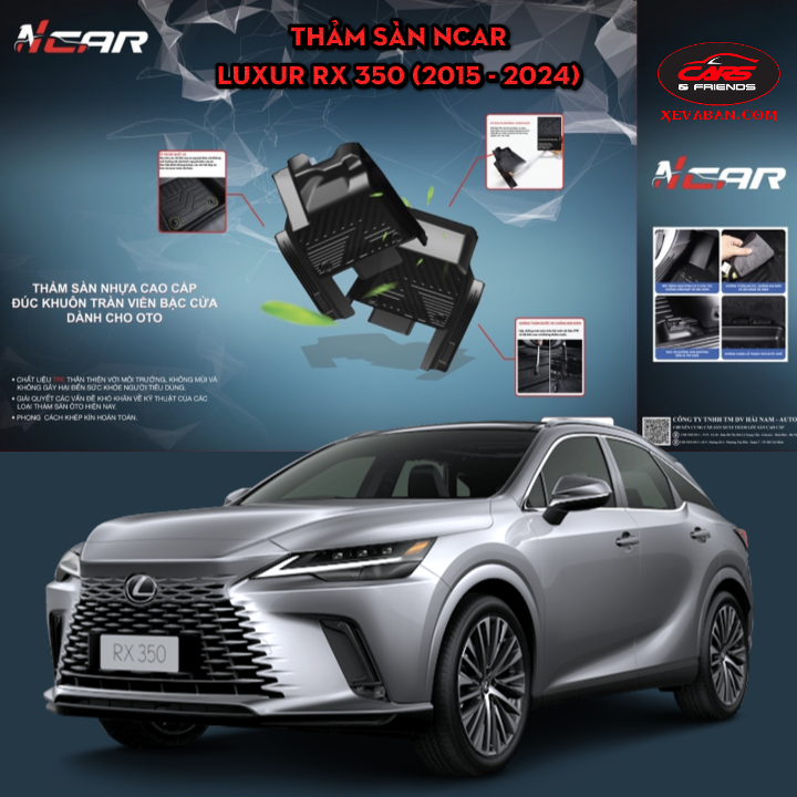 Ncar Thảm lót sàn Lexus NX350 2015