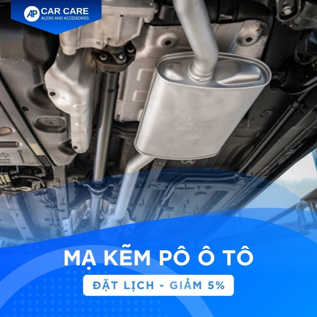 Dịch vụ Mạ kẽm pô ô tô - Chống rỉ sét, mục pô
