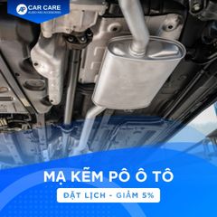 Dịch vụ Mạ kẽm pô ô tô - Chống rỉ sét, mục pô