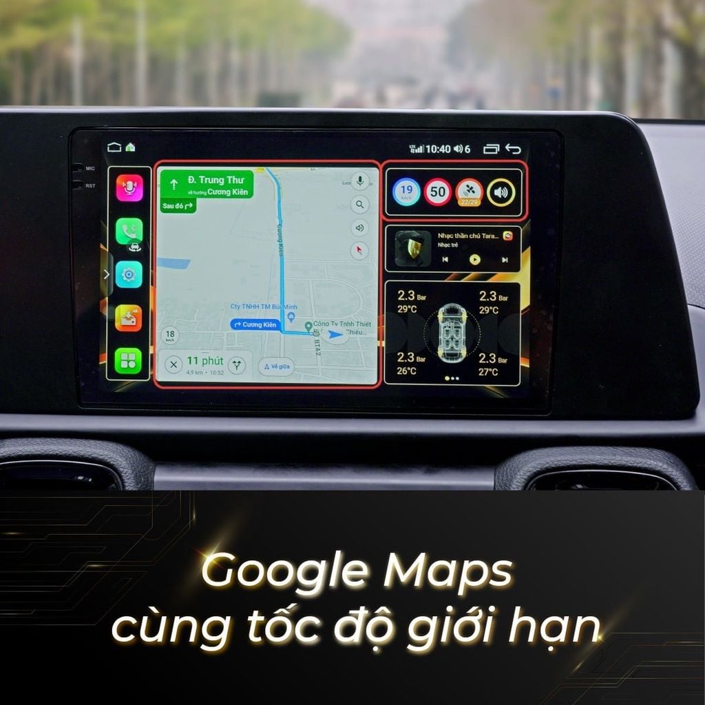 Màn Hình Android Ô Tô Liền Camera 360 iCar Elliview S5