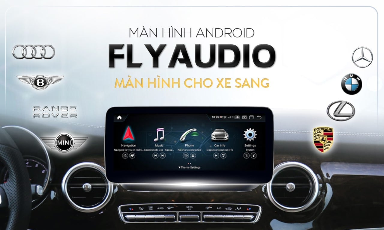 Màn Hình Android Liền Camera 360 Mercedes 2007-2015 Fly FL13
