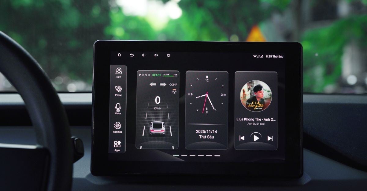 Giao diện Elligo của dòng Elliview H trên màn zin (ảnh minh hoạ của hãng trên VF3)