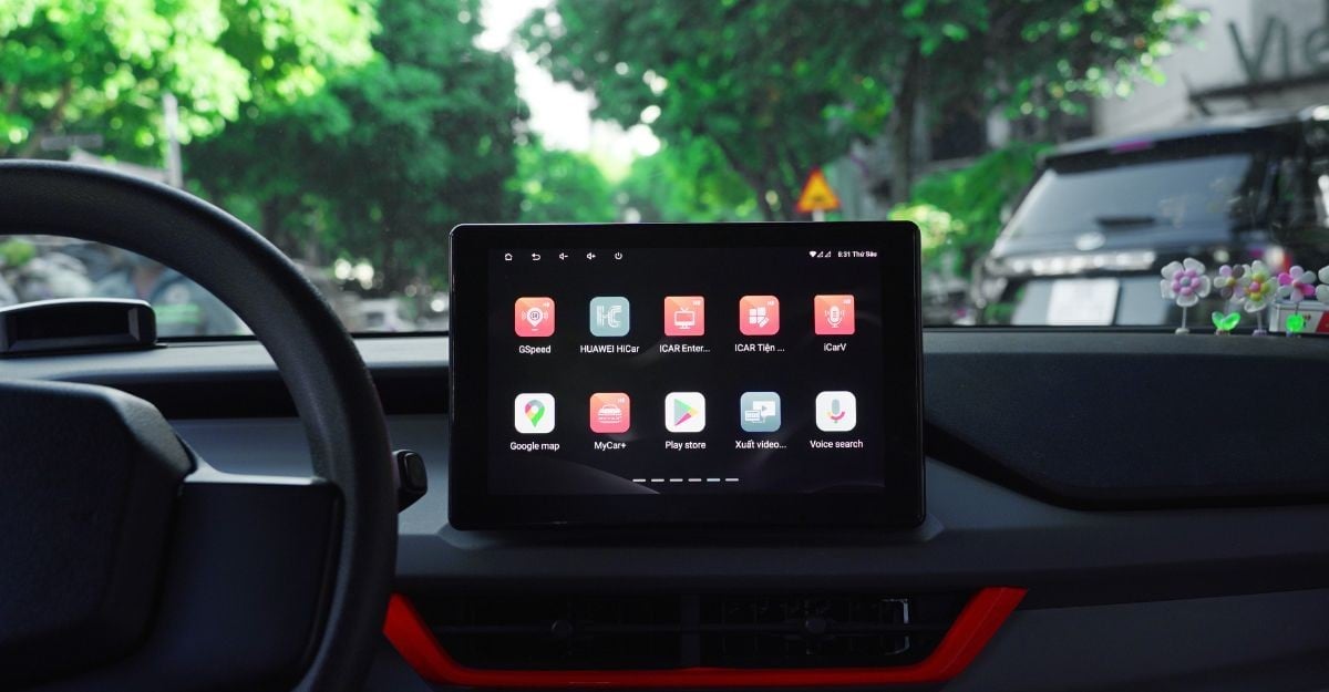 Bộ ứng dụng iCar trên Elliview H2: GSpeed, ICAR Entertainment, ICARV, Google Maps