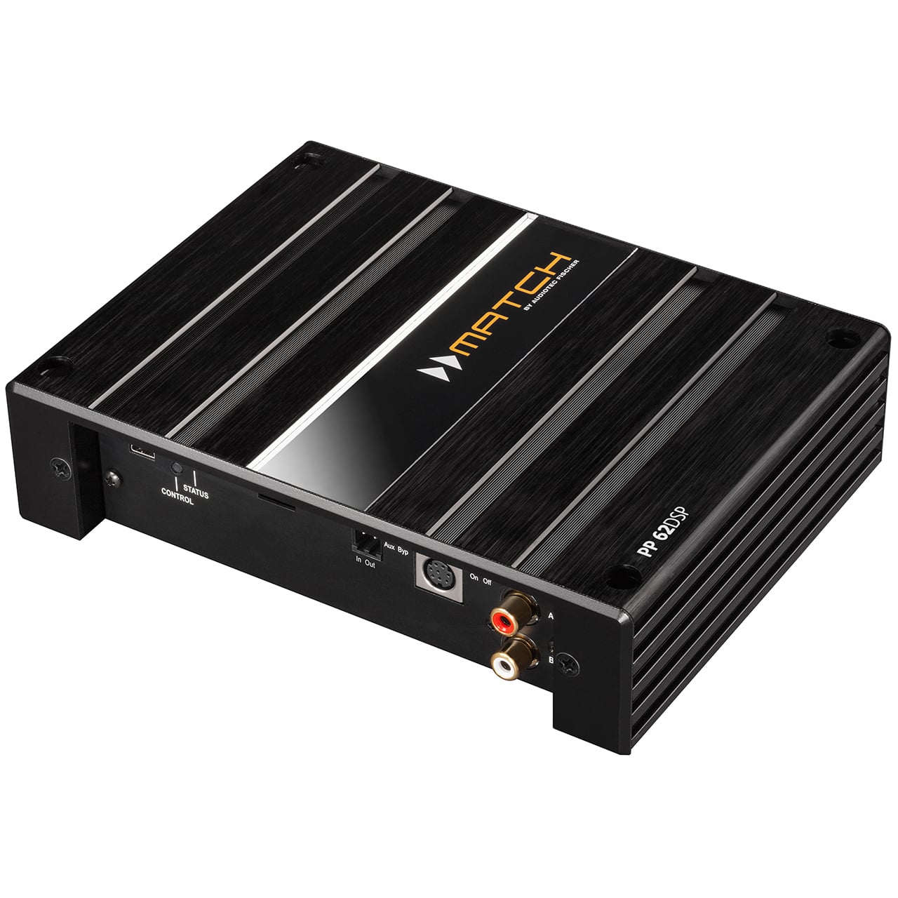 Amply tích hợp DSP ô tô Match PP 62DSP góc nghiêng mặt cấu hình