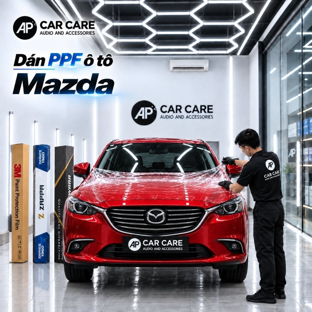 Dán PPF xe Mazda (Mazda 3 / Mazda 6 / CX-5 / CX-8)