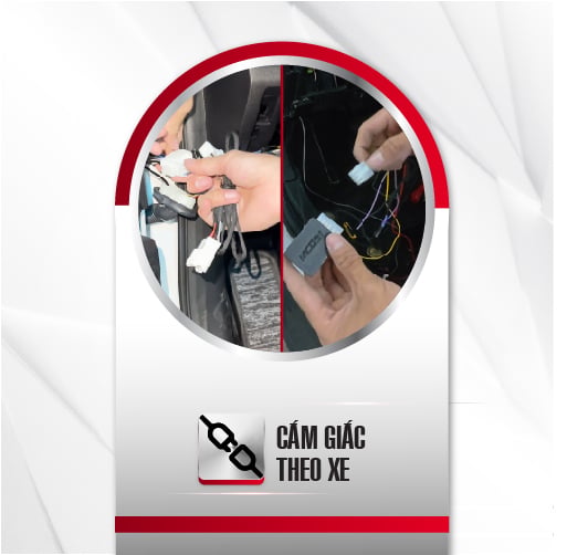 Cắm giắc theo xe khi lắp gương LED xi nhan MCD91