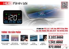 HUD Ô Tô MCD91 Ford Ranger XLS Hiển Thị Kính Lái