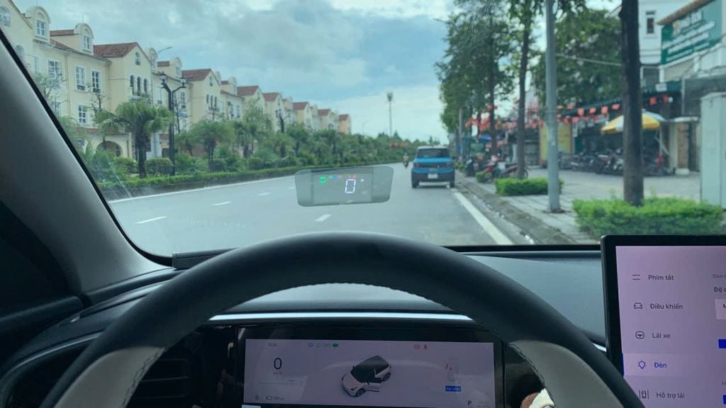 HUD Ô Tô MCD91 Geely EX2 Hiển Thị Kính Lái