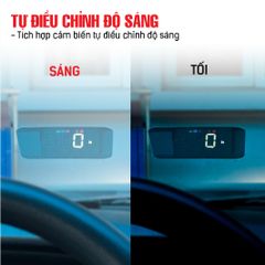 HUD Ô Tô MCD91 VinFast Limo Green Hiển Thị Kính Lái