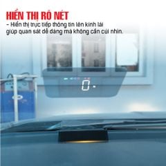 HUD Ô Tô MCD91 Mazda 3 2020+ Hiển Thị Kính Lái