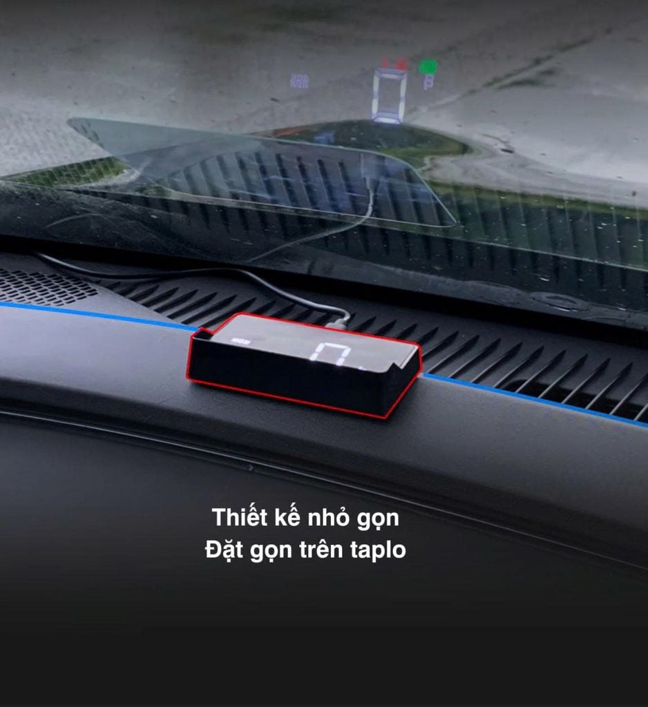 HUD Ô Tô MCD91 VinFast VF8 All New Hiển Thị Kính Lái