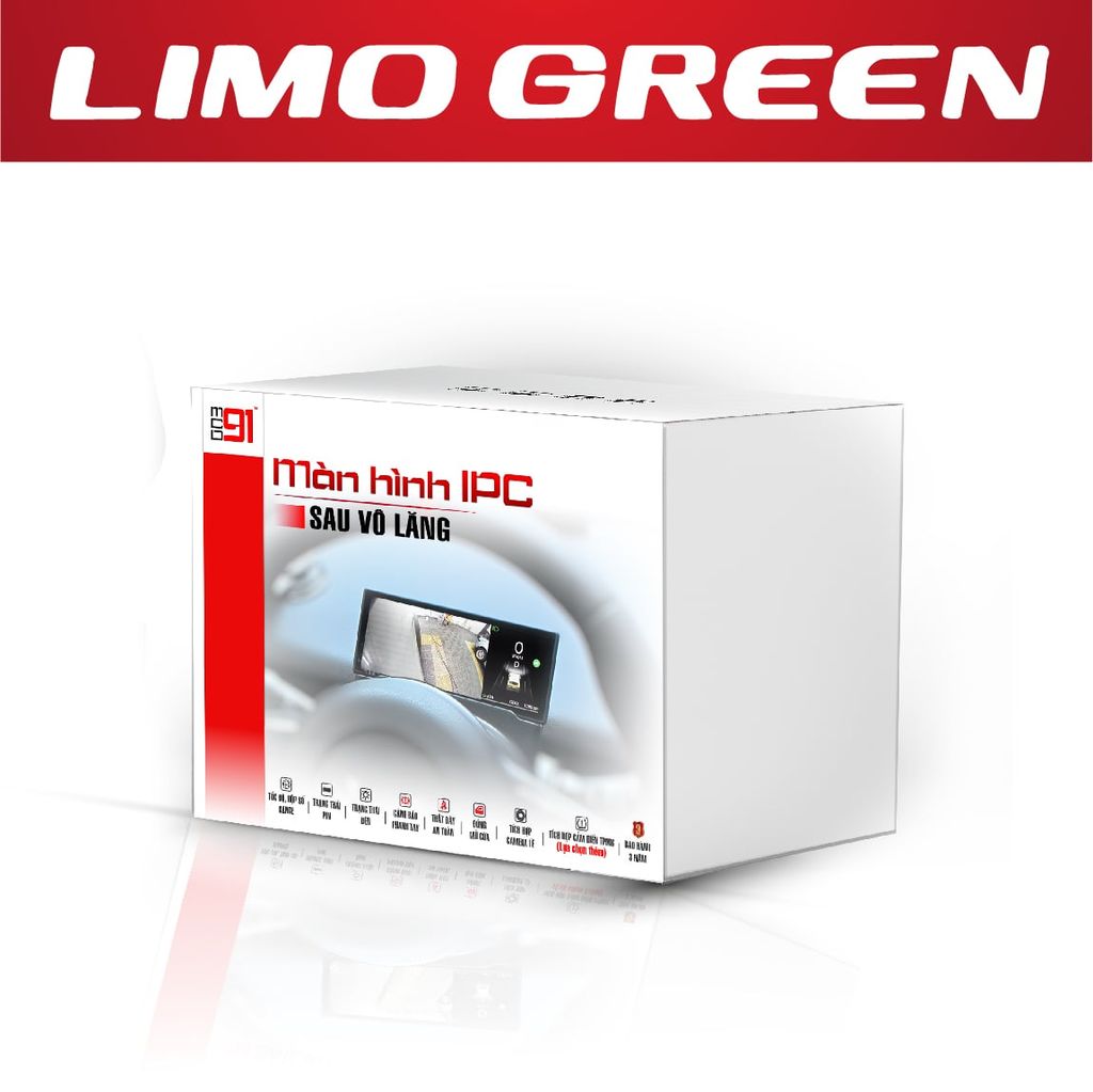Màn Hình Sau Vô Lăng MCD91 VinFast Limo Green IPC 6.2 Inch