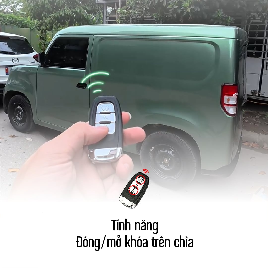 Đóng mở khoá EC Van trực tiếp trên chìa smartkey MCD91