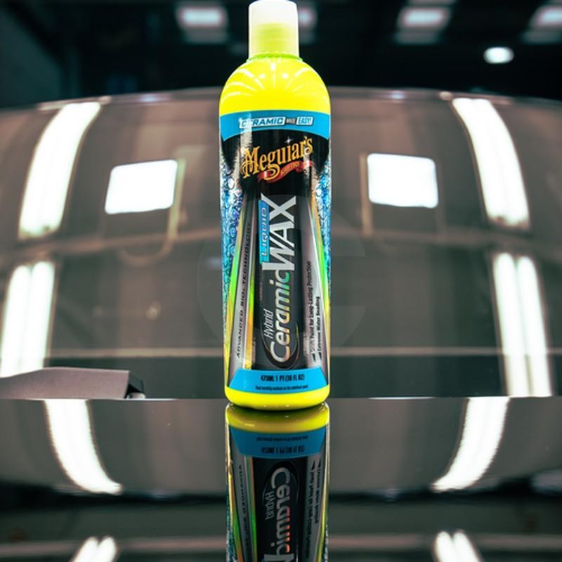Phủ bóng bảo vệ sơn Nano Ceramic dạng kem lỏng Meguiar's Hybrid Ceramic  Liquid Wax G200416