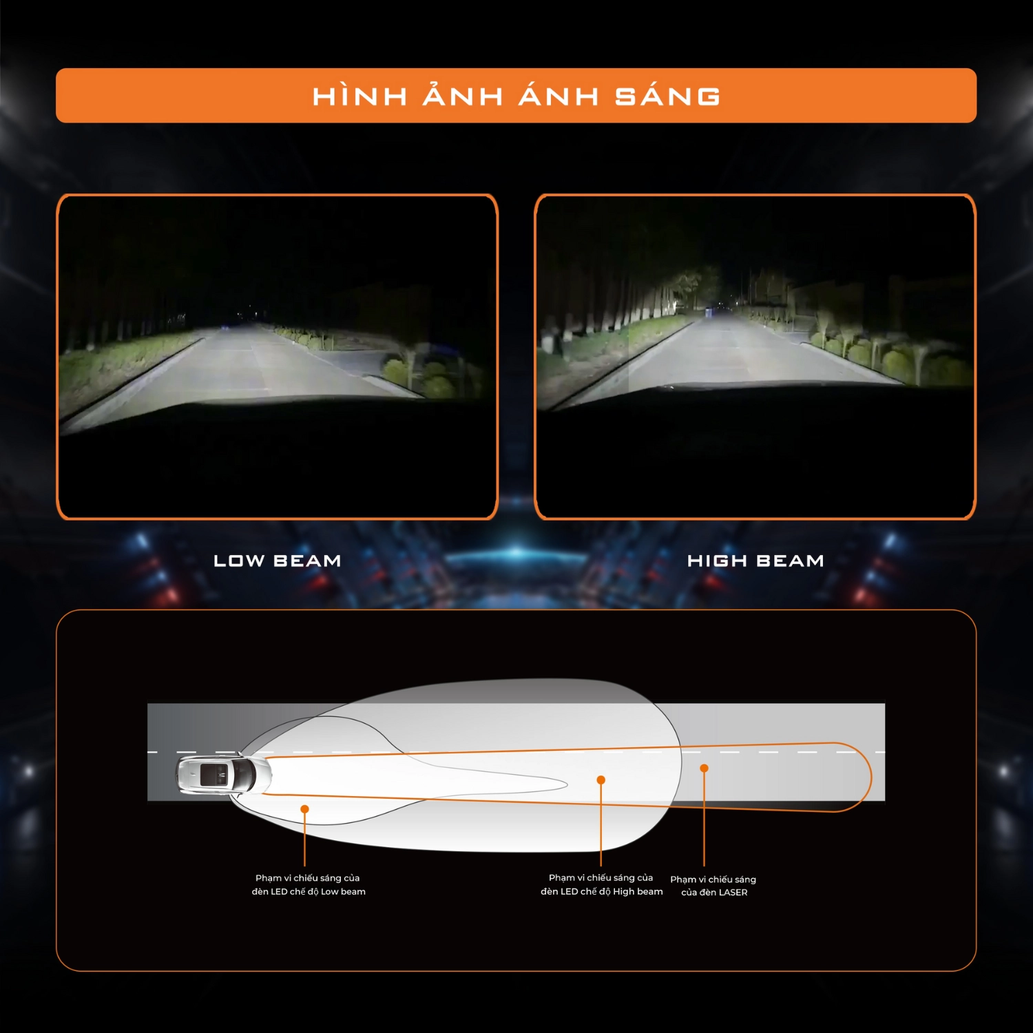 Bi LED Mini Aozoom H4 - ảnh chính hãng 16