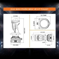 Bi LED Mini Aozoom H4