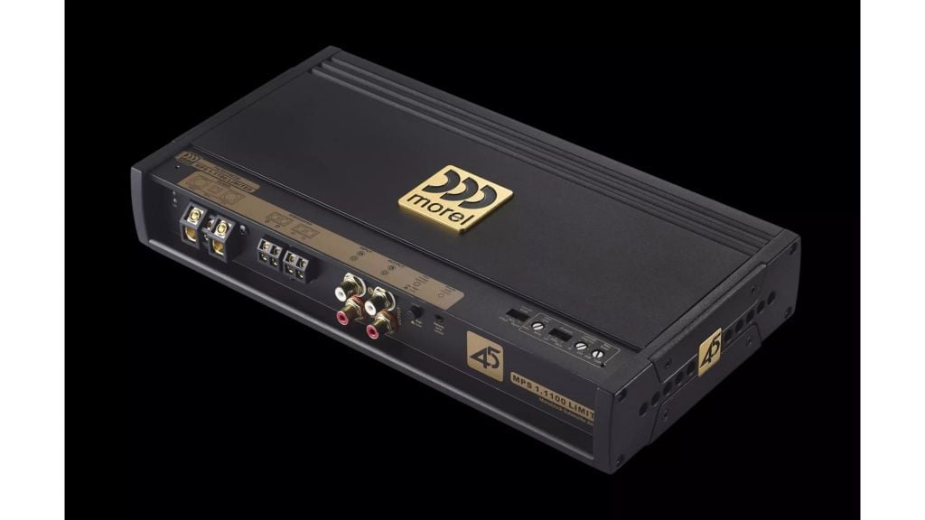 Amply Mono Ô Tô Morel MPS 1.1100 Limited 1100W RMS 2 Ohm