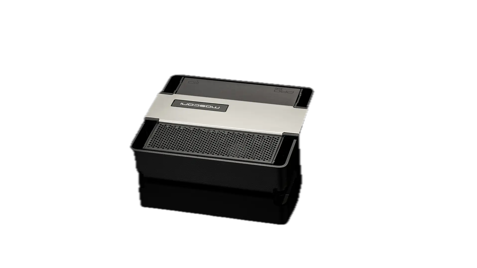 Mặt trên Mosconi PRO 1|10 EVO với lưới tản nhiệt và nắp che