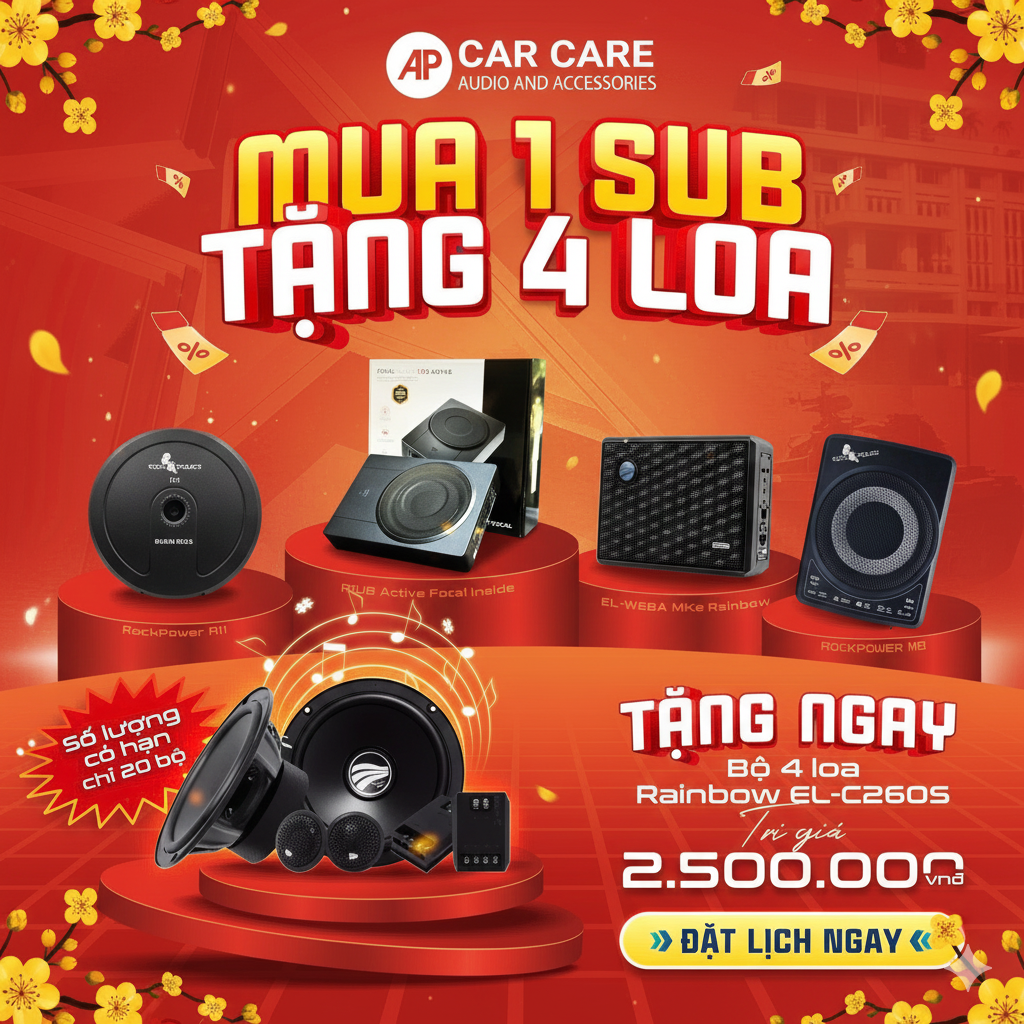 COMBO MUA 1 SUB TẶNG 4 LOA