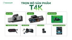 Camera Hành Trình Ô Tô Navicom T4K 3 Kênh 4K