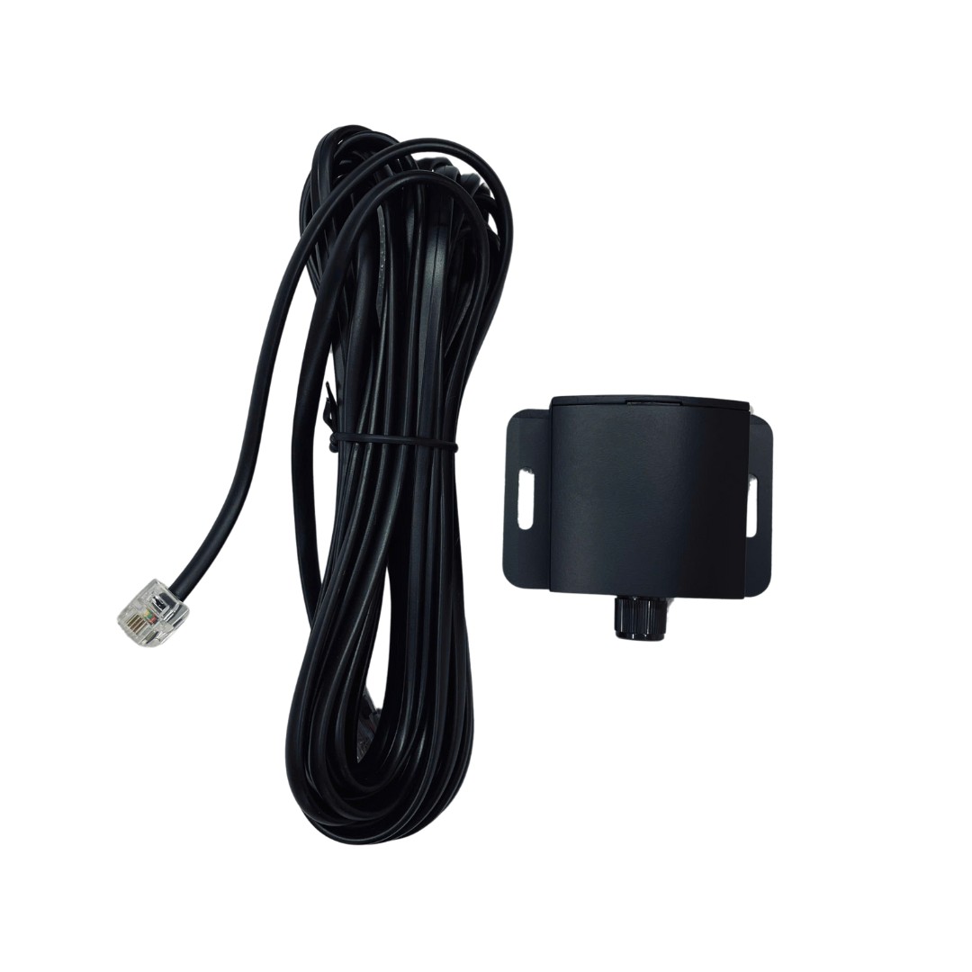 Núm chỉnh bass R800 V2 Controller nhìn từ phía sau thân núm, kèm cuộn cáp RJ