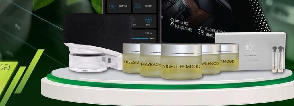 Nước Hoa Ô Tô Nota Air Balance Downtown Mood 30ml Hương Hoa Xạ Hương