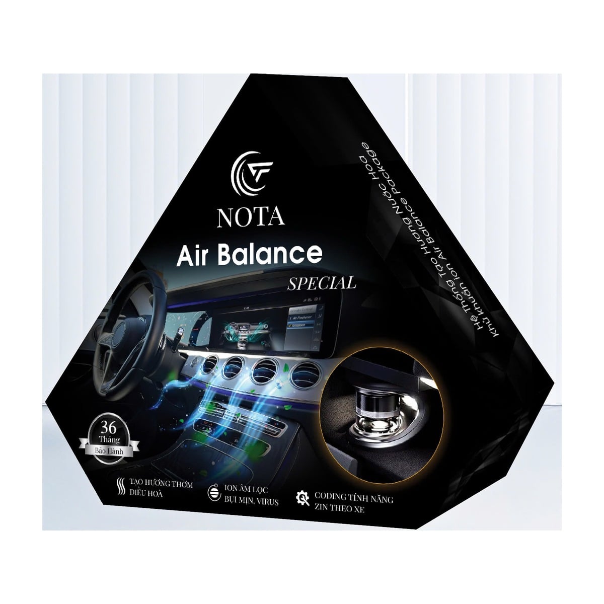 Bộ khuếch tán nước hoa Nota Air Balance Special chuyên dòng xe Mercedes-Benz
