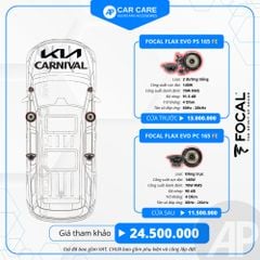 Độ loa ô tô KIA Carnival 2025 (6 loa - 12 loa)