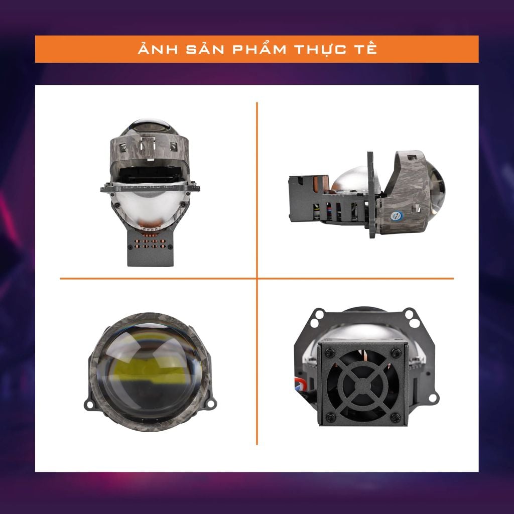 Bi Laser Aozoom Omega – Đèn Bi Pha Ô Tô