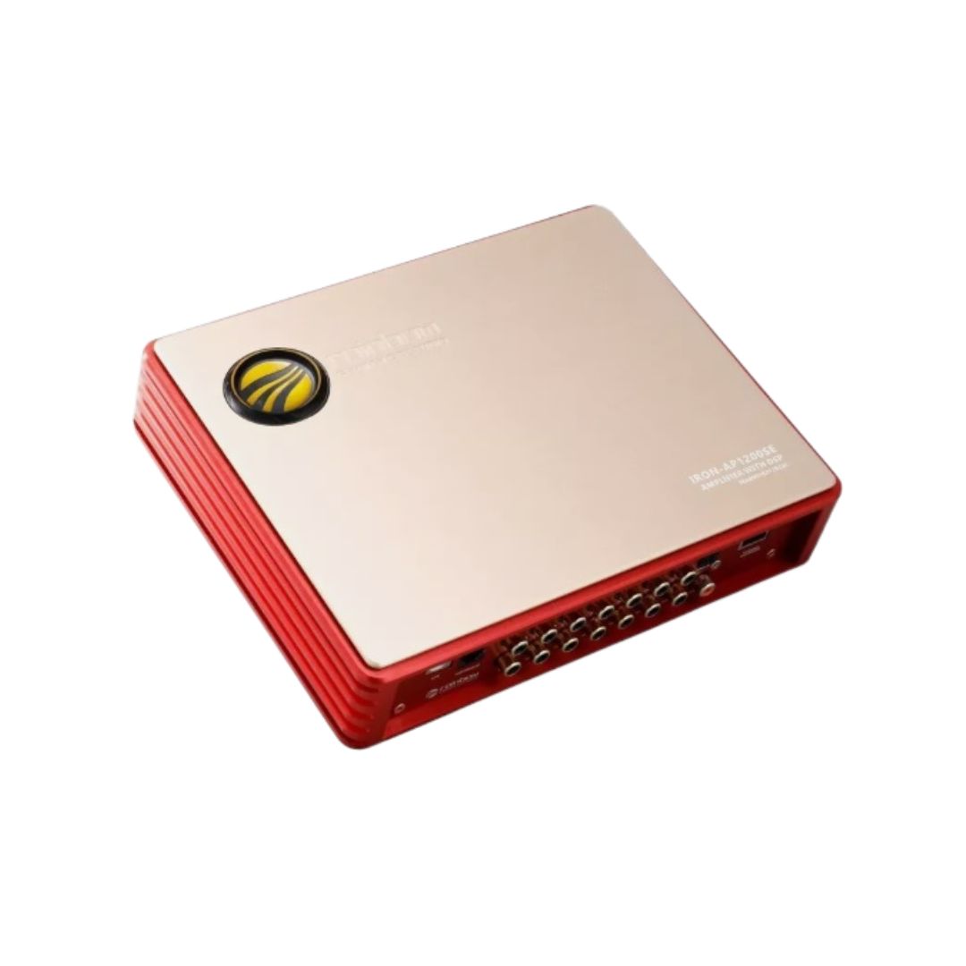 DSP tích hợp Amply Rainbow IRON-AP1200SE | 12 Kênh tín hiệu + 12 Kênh Amply 100W