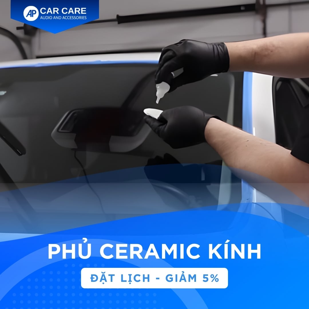 Dịch vụ Phủ Ceramic kính ô tô