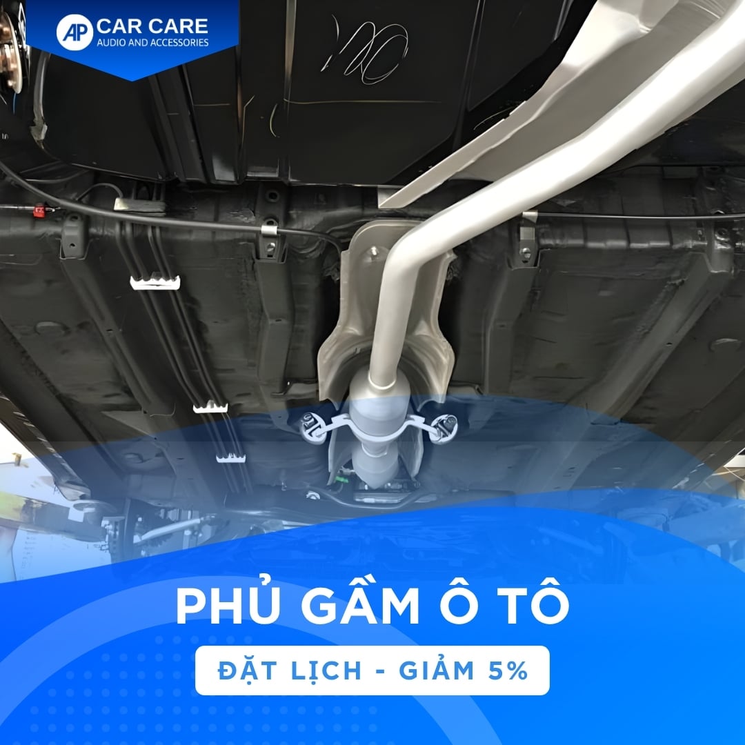 Dịch vụ Phủ gầm ô tô - Giảm rỉ sét, ồn gầm