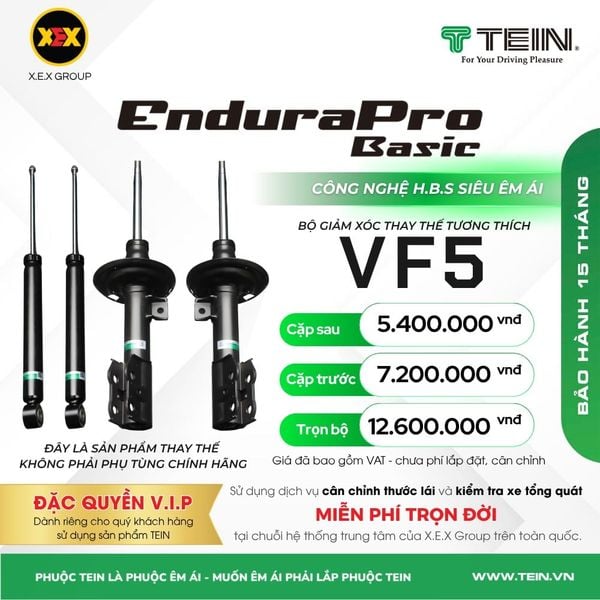 Giảm Xóc Ô Tô VinFast VF5 Tein Basic