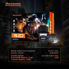 Bi LED Xe Máy Aozoom PI10 1.5 Inch 42W