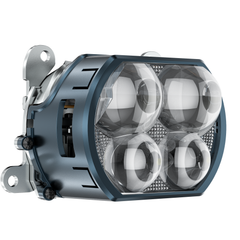 Bi LED Aozoom PI40 3 Màu 72W Cho Xe Máy