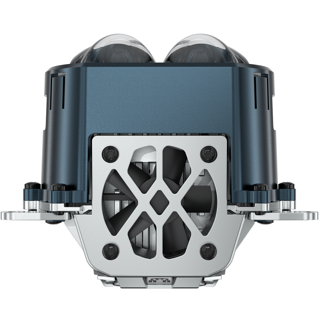 Bi LED Aozoom PI40 3 Màu 72W Cho Xe Máy