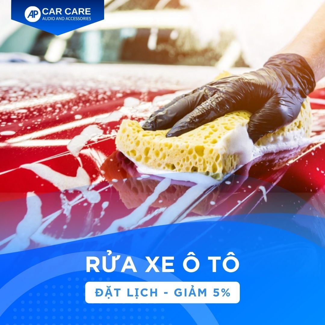 Dịch vụ Rửa xe ô tô Detailing Chuẩn quốc tế