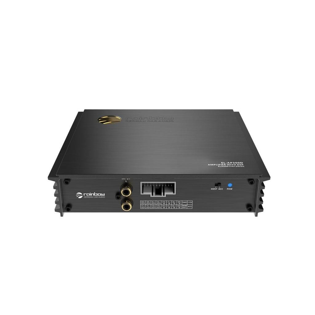 Amply Tích Hợp DSP Ô Tô Rainbow EL-AP300D / EL-AP300D NEO 4 Kênh
