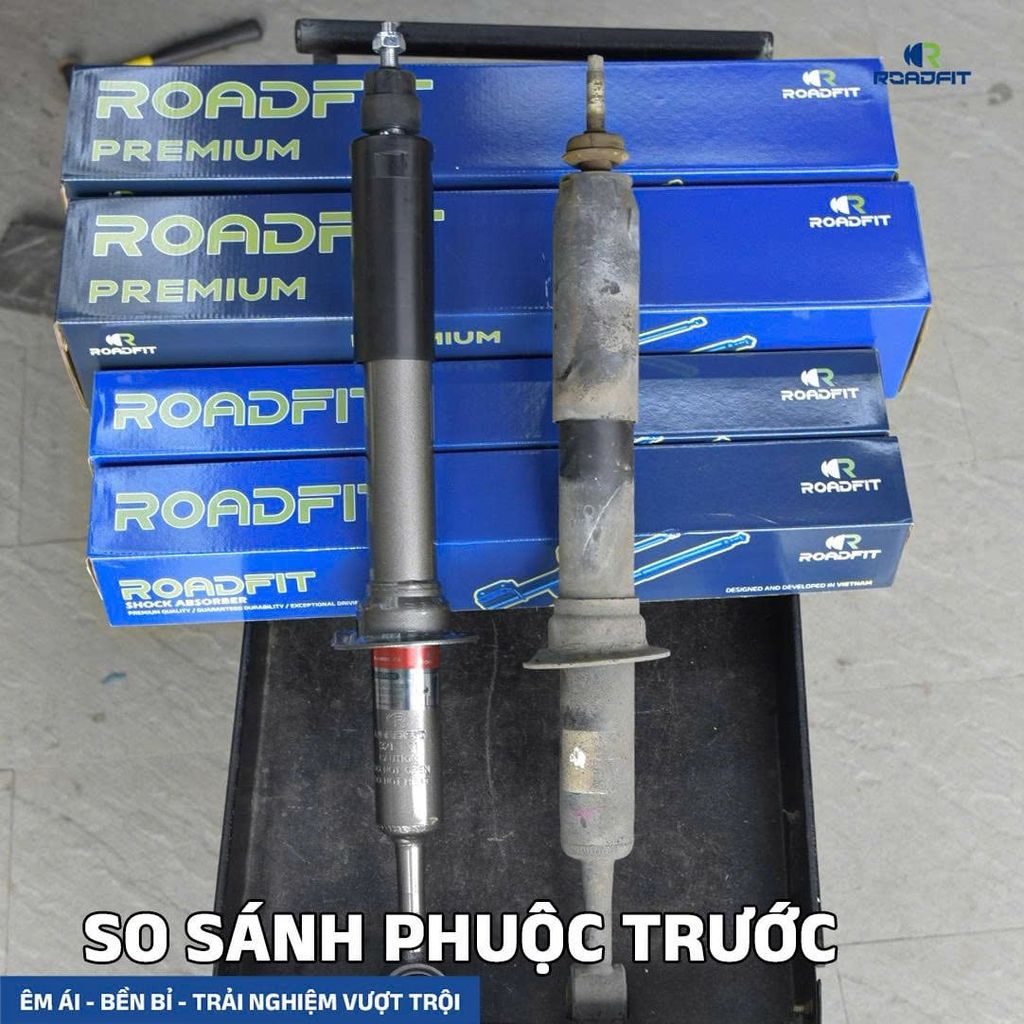 Giảm xóc ô tô Roadfit dành cho Toyota Fortuner