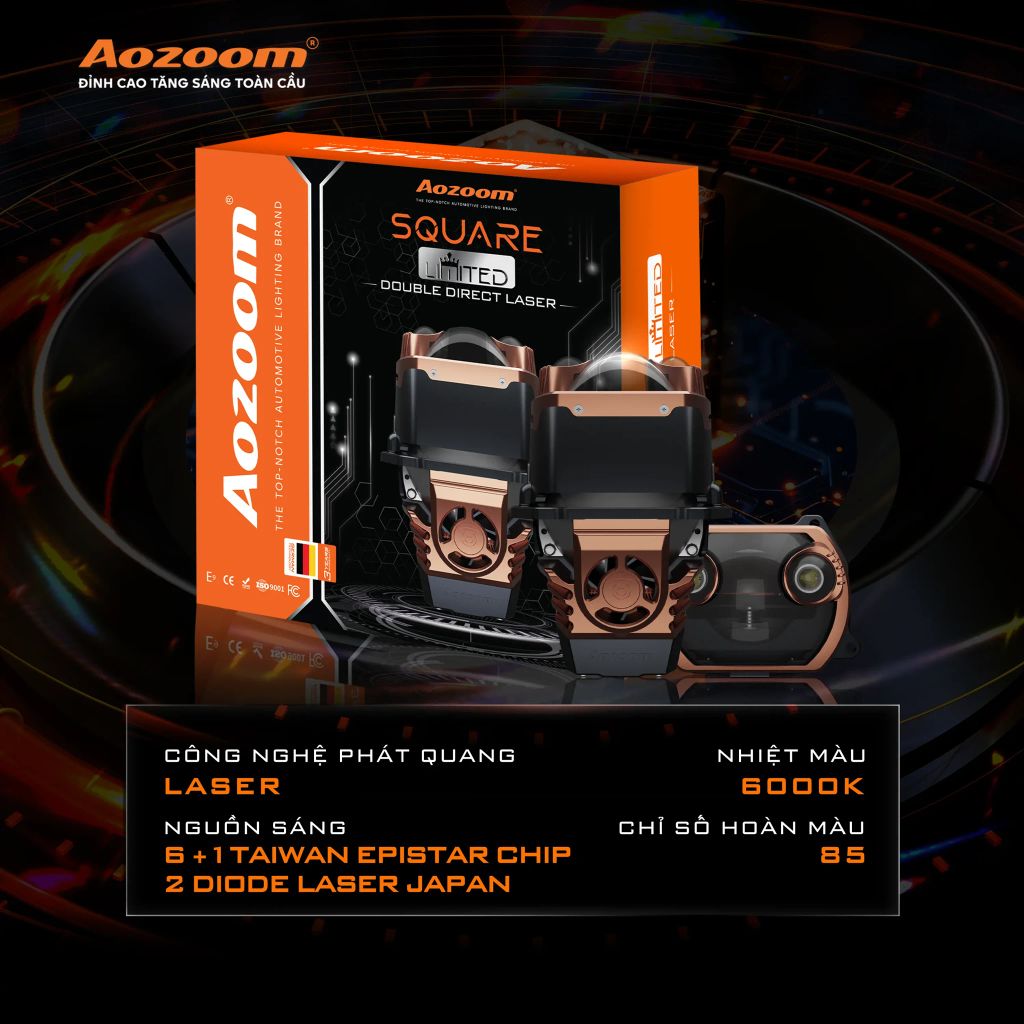 Bi Laser Aozoom Square Limited – Double Laser