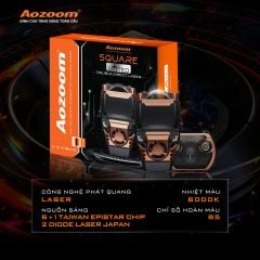 Bi Laser Aozoom Square Limited – Double Laser