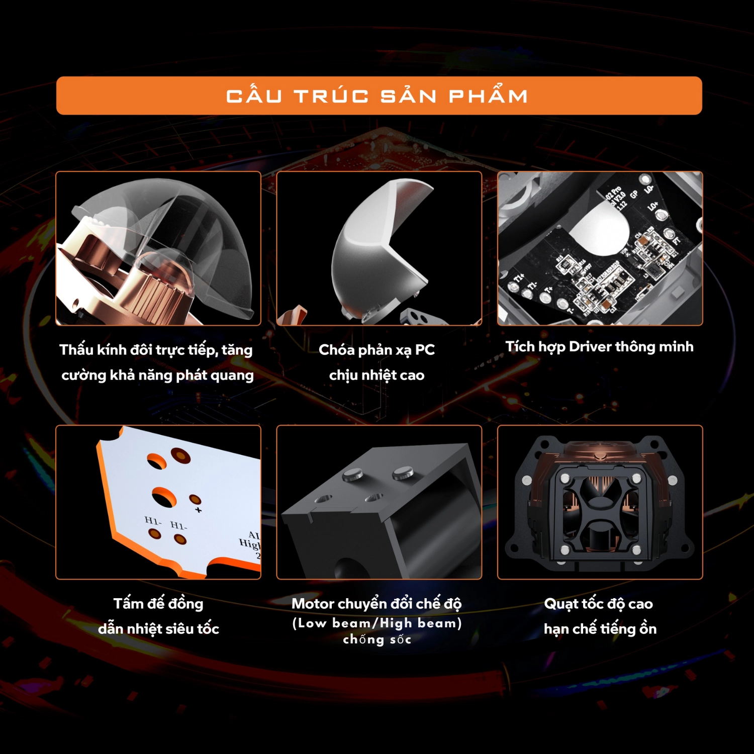 Bi Laser Aozoom DOUBLE LASER SQUARE LIMITED - ảnh chính hãng 6