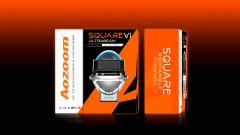 Bi LED Aozoom Square V1 – Đèn Bi Pha Ô Tô