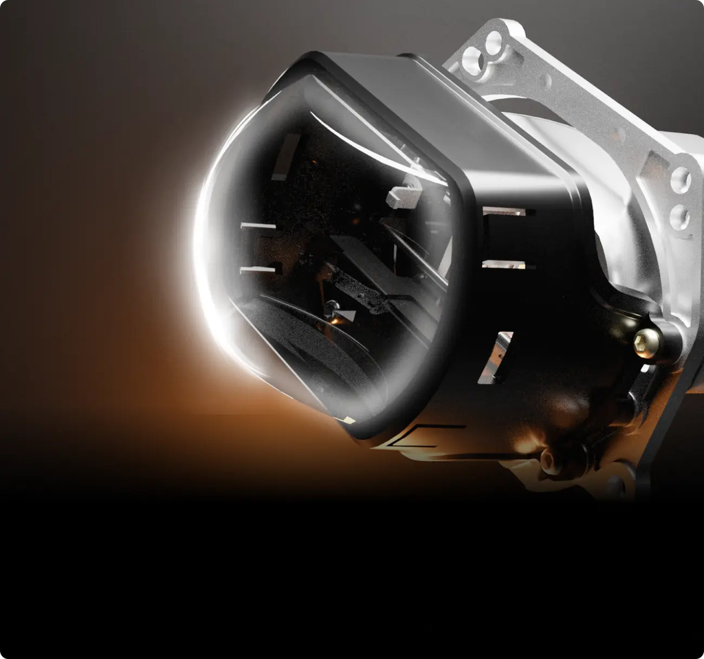 Bi LED Aozoom Square V1 – Đèn Bi Pha Ô Tô